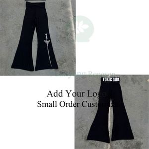 Nuovi Pantaloni Yoga da Donna Effetto Nudo a Zampa d'Elefante - Product Image 5