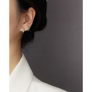 Pendientes de novia actuales, pendientes de circón coreanos chapados en oro de 8K, joyería de moda para mujer, pendientes de plata 925 - Product Image 6