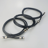 Cable Coaxial RG6 de 75 Ohmios, Conductor Interno de Acero Revestido de Cobre, Conector Macho F, Color Personalizado, Longitud de 15 m para Comunicación de TV Box