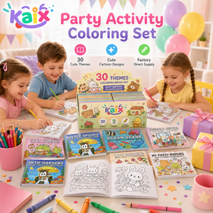 Promozione Estiva KAIX: <span class=keywords><strong>Libri</strong></span> da Colorare per Adulti con Simpatici Animali, Pagine Facili per Attività in Campeggio e Pacchetti Regalo - Product Image 2