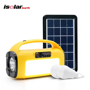 Nhà Sản Xuất Nhỏ Off Grid Mini Cell Dc Năng Lượng Đài Phát Thanh Loa Bảng Điều Khiển Năng Lượng Mặt Trời Hệ Thống Kit Set Đối Với Trang Chủ