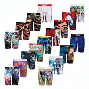 Pantaloncini Sportivi da <span class=keywords><strong>Uomo</strong></span> Yueyi di Marca Americana, Modello Corto con Angoli Piatti, Stampe Decorative, Vestibilità Aderente - Product Image 2