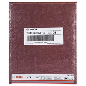BOSCH - 2608608C15 Feuille abrasive J475 230x280mm - EAN 3165140678483 ABRASIVES PAPIERS ABRASIFS - Product Image 2