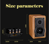 Vofull – haut-parleur à étagère de 5 pouces, basse moyenne, étagère, Hi-fi, système de haut-parleurs