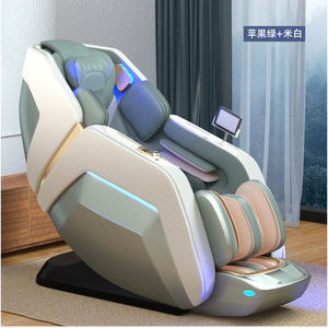 Smart Ai Voice <b>Controlled</b> Massage Chair Sl Dual Rail 4D <b>Robotic</b> Arm Zero Gravity Space Capsule Massage Chair - Product Image 1
