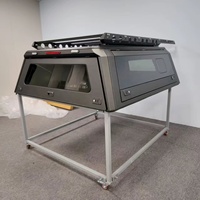 Couverture de benne rigide en alliage d'aluminium HPickup, étanche, pour Chevrolet Colorado Ranger NP300 2015-2023