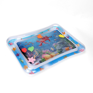 <b>Inflatable</b> Children's Seat Cushion PVC Ocean Fish Mat Cartoon Pattern For Baby <b>Bath</b> Toys 0 To 24 Months - Product Image 3