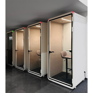 Cabine de travail moderne de première qualité, box de travail privée, installation <span class=keywords><strong>facile</strong></span>, cabine écologique insonorisée pour réunions - Product Image 2