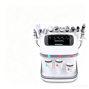 Système de beauté hydro-facial 10-en-1 Black Pearl avec plusieurs contrôleurs pour lutter contre le vieillissement cutané, hydrater, blanchir et réparer, pour usage en salon - Product Image 1