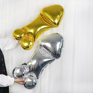 Globos para <span class=keywords><strong>Despedida</strong></span> de <span class=keywords><strong>Soltera</strong></span>, Globo de Aluminio con Forma de Pene Grande, Artículos para Fiestas de Adultos, Lencería Femenina, Globos Sexuales - Product Image 6