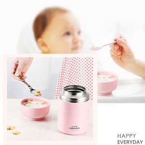 Thermos Alimentaire Flacon Récipient Alimentaire 800ml En Acier Inoxydable Isolé Sous Vide Pot Alimentaire Boîte À Lunch Flacon pour Voyage École Enfant - Product Image 4