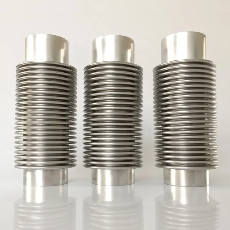 Flexible metal corrugated compensator stainless steel 304 316l welded expansion bellows