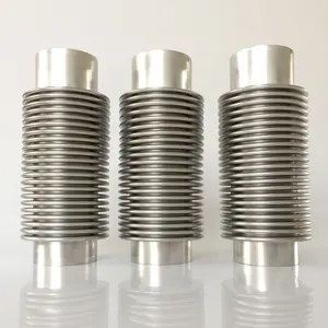 Flexible metal corrugated compensator stainless steel 304 316l welded expansion bellows