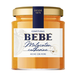 Marmellata di pesche Beb 280G fatta con cura e senza glutine - Product Image 1