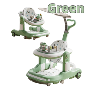 Kids Baby <strong>Walker</strong> with Wheels and <strong>Seat</strong> Sit-to-stand Learning <strong>Walker</strong> <strong>for</strong> Toddlers Made of Durable Plastic Frame - Product Image 4