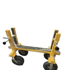 Chariot mobile industriel pour dalles de pierre de marbre de granit avec 4 roues Chariot de chargement de sécurité actionné à la main - Product Image 1