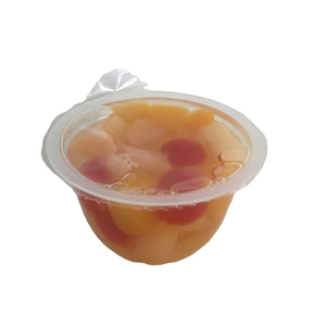 Đóng hộp Mix trái cây 4oz trái cây cocktail trong cốc - Product Image 3