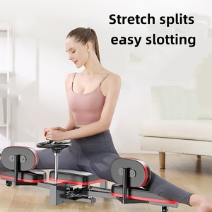 Thể thao huấn luyện viên công cụ cho chân đẹp giảm béo Thiết bị tập thể dục cho Yoga tập thể dục dây chằng kéo dài chia đáy quần PU thép - Product Image 4