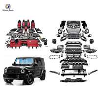 Nouveau kit de pare-chocs extérieur et intérieur complet pour Mercedes-Benz Classe G (W463) avec découpes pour l'échappement, fixation par vis, amélioration de la performance, garantie de 6 mois