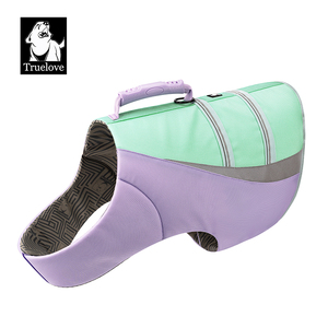 Chaleco Salvavidas Reflectante de Nailon Cómodo para Mascotas Truelove, Chaleco de Flotación Ajustable con Asa de Rescate para Perros - Product Image 1