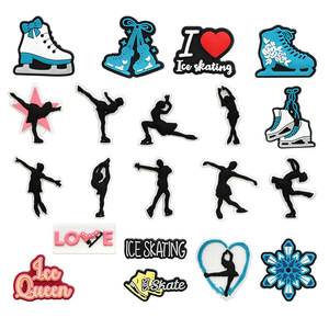 Adornos de Goma Suave Desmontables para Zapatos HY Sports, Decoraciones para Zapatos de Niños, para Zapatillas, Patines de Patinaje Artístico - Product Image 1