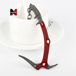 พวงกุญแจอะนิเมะเกมจี้รูปขวานสำหรับปีนเขาสีแดง - Product Image 1