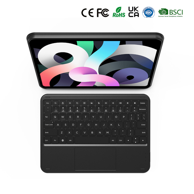 Universal iPad Keyboard Case for Pro 11 Inch Air 10.9 11 Inch 10th Gen A16 with Wireless Split Keyboard Stand
