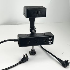 Regleta de Enchufes con Abrazadera para Escritorio, con USB-C PD20W e <span class=keywords><strong>Interruptor</strong></span>, <span class=keywords><strong>Enchufe</strong></span> Multicapa 17 en 1 - Product Image 3