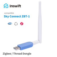 ZBT-1 Zigbee 3.0, Coordinador Eléctrico Inteligente para el Hogar y Hoteles, Asistente Doméstico, Control por Aplicación, Ethernet, USB, ESP32, CC2652P