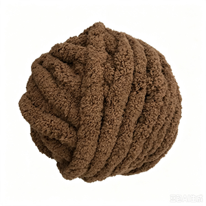 Fil à tricoter en chenille géant 100 % polyester, livraison gratuite, par Cynthia, 250 g par rouleau, vente en gros - Product Image 5