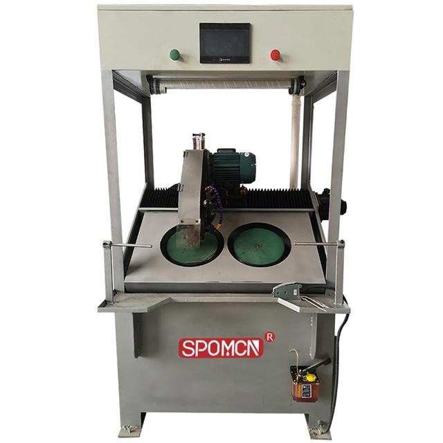 Semi Automatic Double Shaft Water Polishing Machine for Carbide TCT Circular Saw Blade Dry Polisher