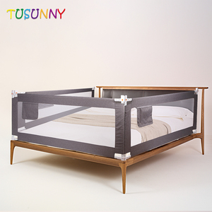 Sponda di Sicurezza per Letto Neonato Traspirante e Carina, Regolabile in Altezza, Ribaltabile - Product Image 2