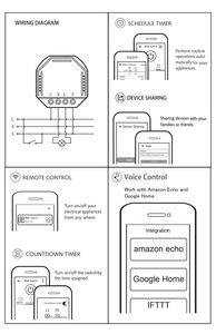 Módulo Atenuador Triac Tuya Smart Life de 300W para Controlador de Tira LED, Funciona con <span class=keywords><strong>Alexa</strong></span>, Google, Yandex, WiFi Inalámbrico - Product Image 4