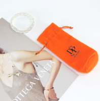 Pochette de luxe en velours avec cordon de serrage pour flacon de parfum, sac en velours pour bracelet, collier, boucles d'oreilles, emballage cadeau de mariage