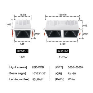 Hiện đại <span class=keywords><strong>LED</strong></span> chiếu sáng cho thiết kế nội thất cho đồ trang sức đồng hồ triển lãm Spotlight - Product Image 4