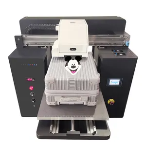 2 cabezales de impresión tamaño 40*60cm 42cm barniz impresión A2 impresora UV con 6 colores y buen precio