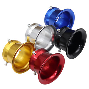 Interface de filtre à air en alliage d'aluminium CNC 50 mm pour <span class=keywords><strong>carburateur</strong></span> moto PWK30 PE28, type <span class=keywords><strong>cornet</strong></span>, pour rétrofit/amélioration, fabriqué en Chine, sans condition. - Product Image 4