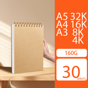 Venta al por mayor de nuevas características A3 8K 4K A4 A5 <span class=keywords><strong>A6</strong></span> <span class=keywords><strong>A8</strong></span> Cuaderno de bocetos de arte grueso Cuaderno de bocetos profesional - Product Image 1