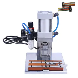 Adjustable IDC Flat Cable Connector Crimper machine cable ribbon cable pressing idc machine