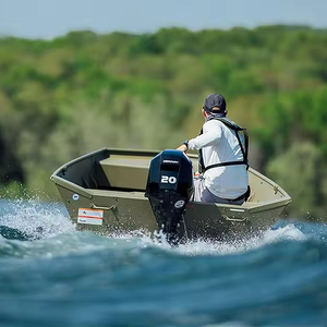 เรือตกปลาอลูมิเนียม Kinocean พร้อมคอนโซลและโซฟาสำหรับขาย - Product Image 2