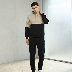 Sudadera con Capucha de Moda de Dos Colores para Hombre, Talla Grande, Informal, para Uso Diario, de Alta Calidad - Product Image 1
