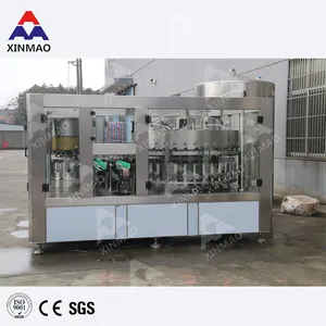 From Xinmao Beverage Cans Soda Pop Making/filling Machinery German Quality Aluminum Carbonated Beverage Bottling Machine