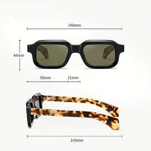 Gafas de Sol Polarizadas con Lentes TAC y Logotipo Personalizado, Estilo Vintage 2025, para Hombre y Mujer, Protección UV400, Montura Cuadrada de Acetato, para Conducir - Product Image 5