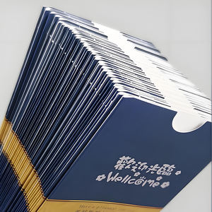 Harga pabrik pemegang kartu hadiah promosi kustom lengan kartu kunci Hotel - Product Image 6