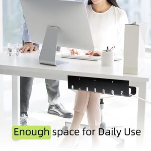 Hot bán Chất lượng cao màu đen văn phòng và nhà bàn Cáp lưu trữ dưới bàn làm việc - Product Image 4