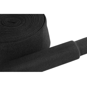 2:1 black heat shrinkable braided cable sleeve for pipes