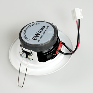 Chuyên Nghiệp 3Inch <span class=keywords><strong>Mini</strong></span> Sắt Đầy Đủ Phạm Vi Âm Nhạc Loa Tweeter Điều Khiển Với Đèn Trần Bass Loa Siêu Trầm Đài Phát Thanh Loa Thiết Bị Đầu Cuối - Product Image 1