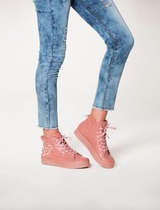 Zapatillas de <span class=keywords><strong>tenis</strong></span> de corte alto personalizadas para <span class=keywords><strong>mujer</strong></span>, a la moda 2026, de precio económico - Product Image 6