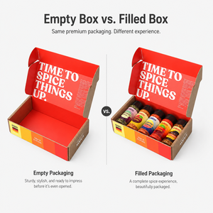 Custom Full Color Printed Corrugated Mailer Boxes Foldable Spice Gift Packaging Box Custom Logo Factory Wholesale Eco-Friendly - Product Image 2