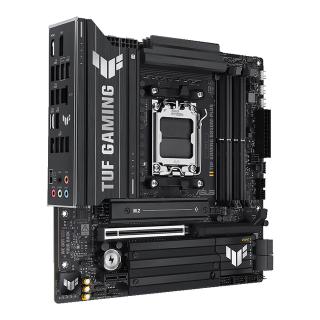 TUF GAMING B850M-PLUS New Intel DDR5 AM5 Socket PCIe 5.0 M.2 DDR5 8000+MT/s AMD 9950X 3D Desktop Gaming Motherboard PC